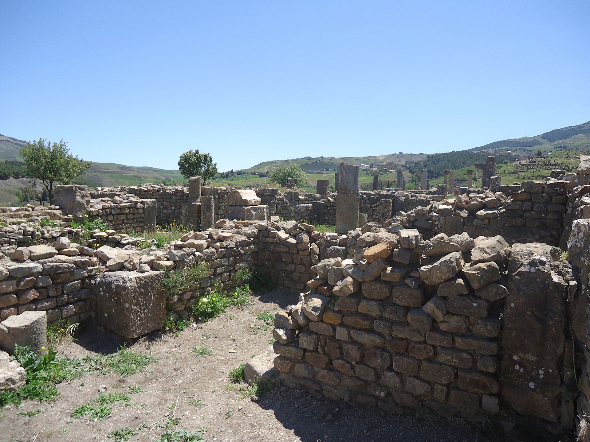 Sétif- Djemila- Ruines romaines