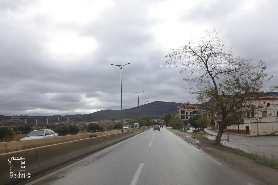 La voie double entre chetouane et Ain Defla