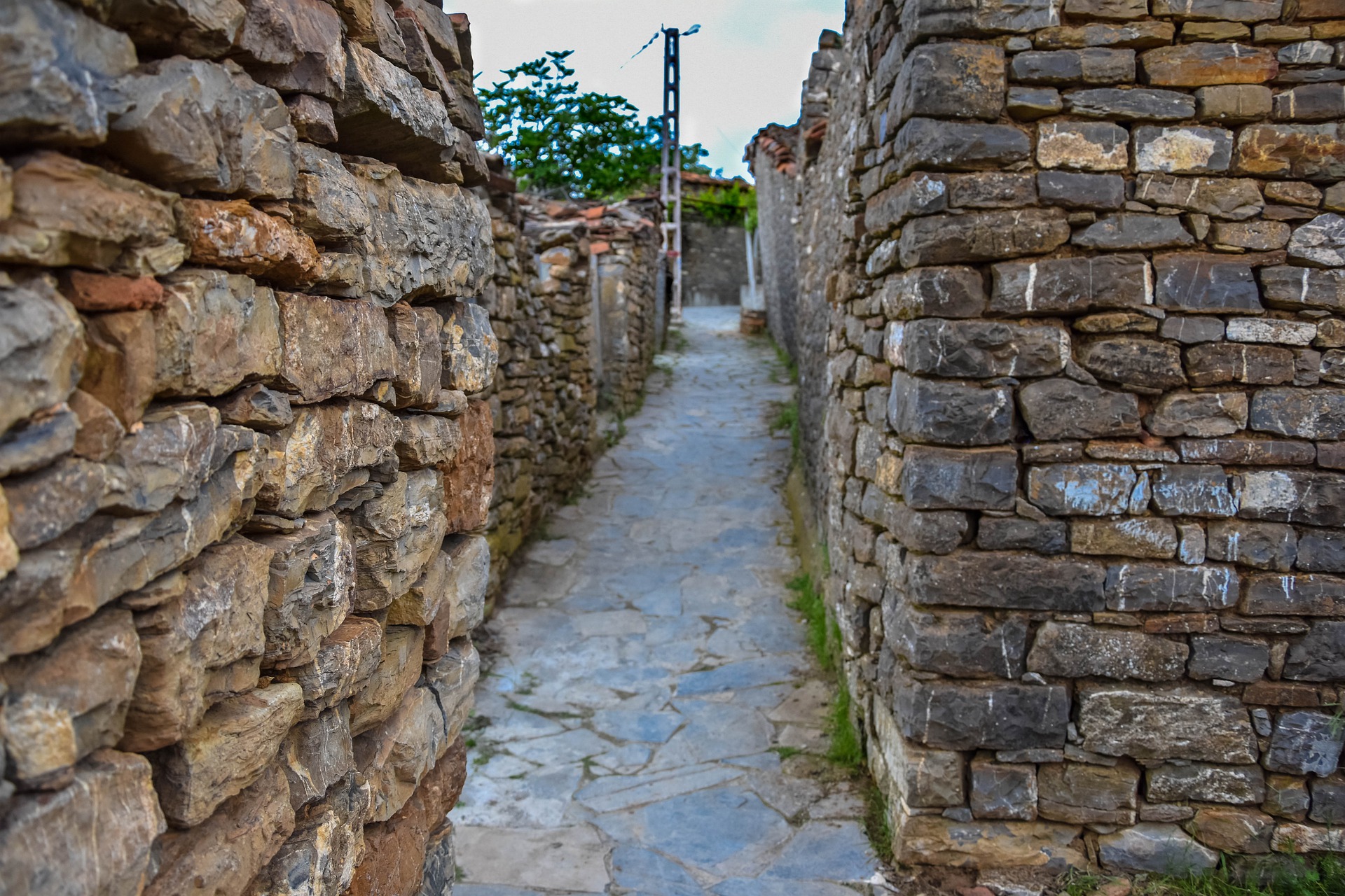Kabylie- photo d'ancienne maison