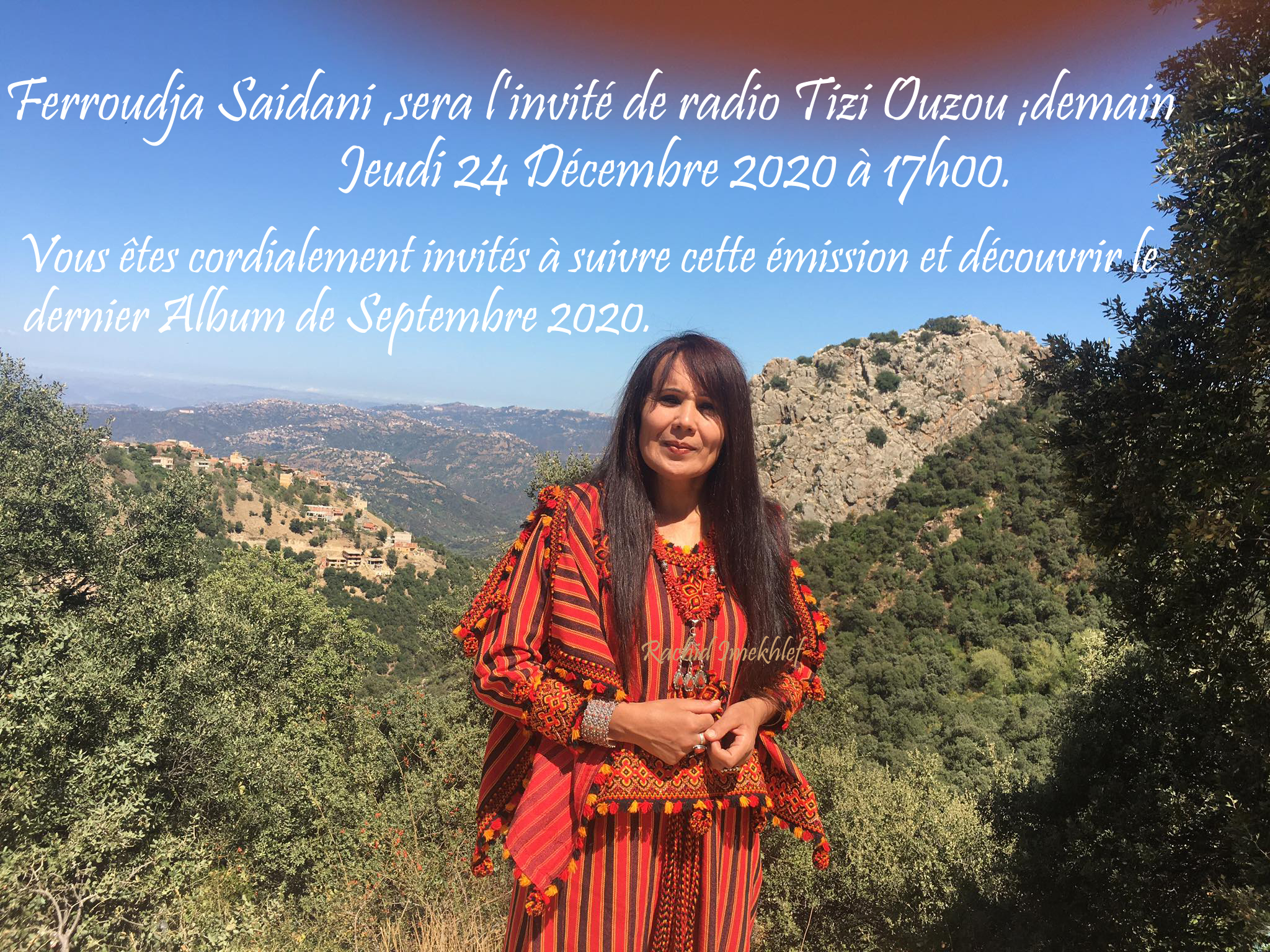 Artiste et Chanteuse Ferroudja Saidani