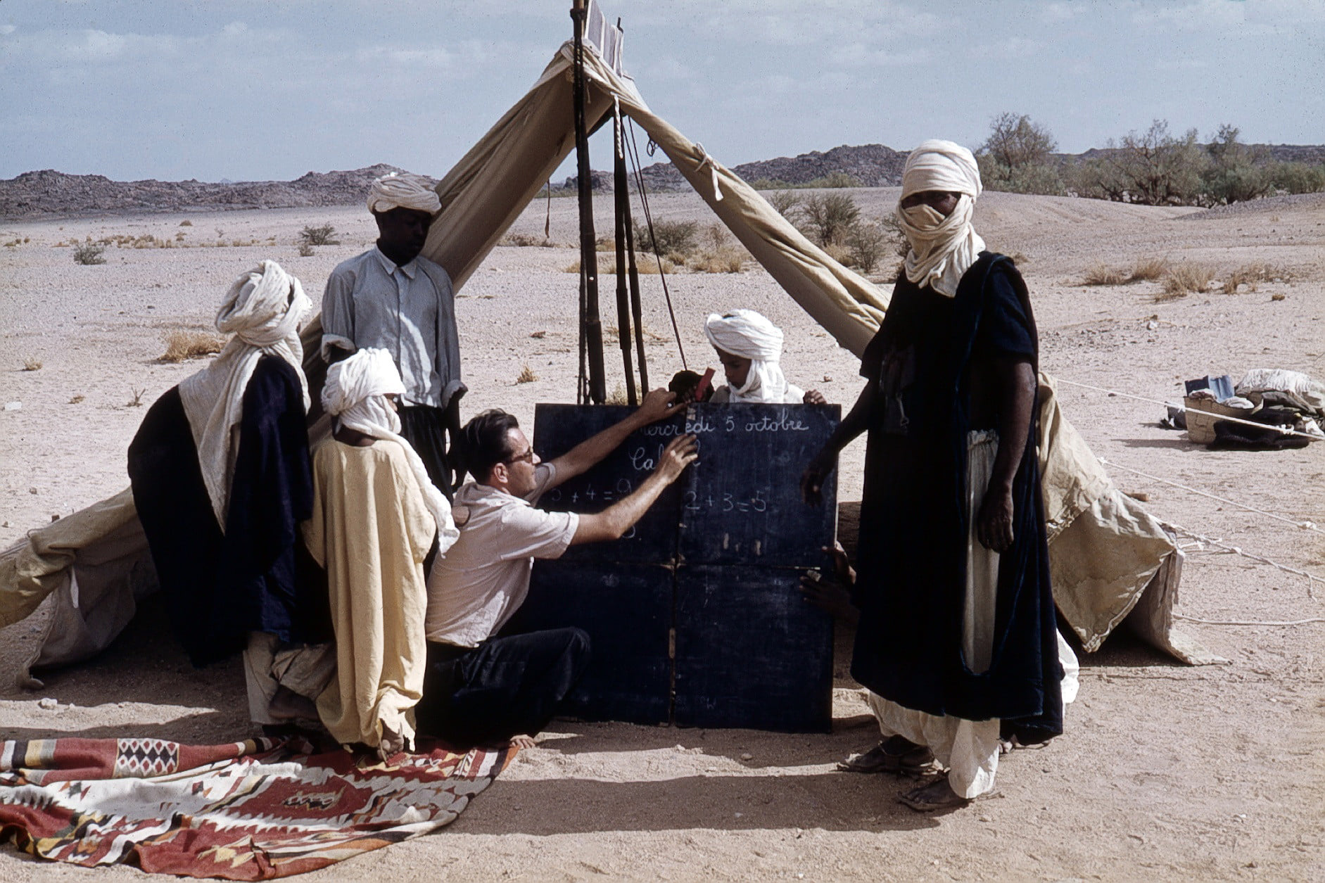 L'école nomade à Tamanrasset
