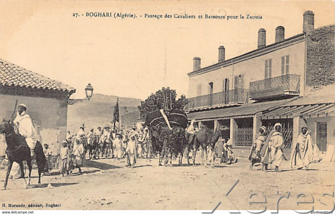 Passage des cavalier et bassour pour la zaouia boghari