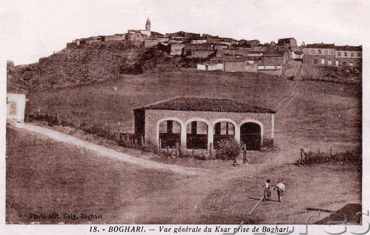 vue generale du ksar prise de boghari