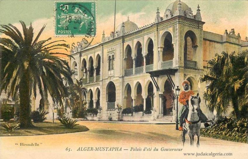 Alger - Le Palais d'été du Gouverneur