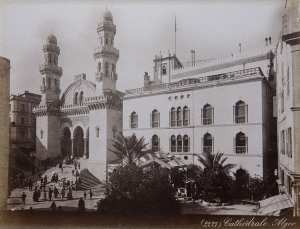 La cathédrale et le palais d'Hiver, à la fin du XIXe siècle
