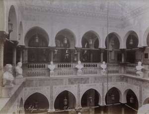 Cour mauresque, palais d'Hiver (Dar Hassan Pacha)