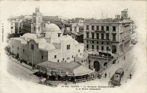 Vue de la mosquée de la pêcherie, carte postale