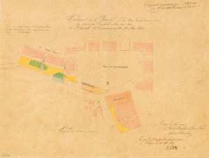 Extrait du projet des fronts de mer d'Alger, 15 mai 1863