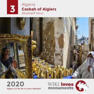 Une photo de la Casbah décroche le 3e prix du concours Wiki Loves Monuments