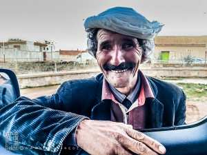 Portrait : habitant du village de Tell Tirny