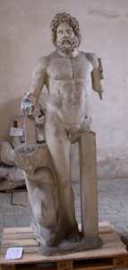 Moulage ; statue ; Poséidon de Cherchel