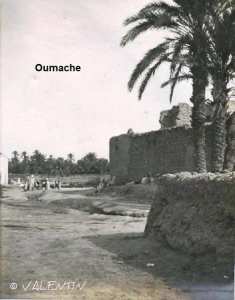 Biskra- vue du village Oumache