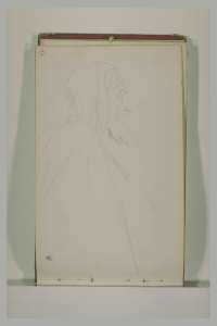 Un vieil Arabe, en buste, vu de profil