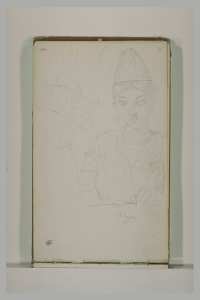 Une juive d'Alger, vue de face