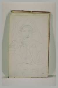 Un arabe en buste, vu de face