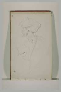 Un arabe en buste, vu de profil