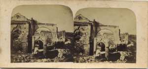Tlemcen, photo ancienne de Dar Soltane à El Eubbad?