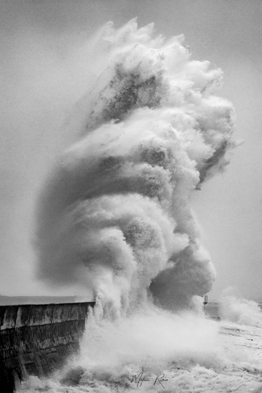 Les visages de la TEMPETE JUSTINE en Bretagne - 30 Janvier 2021