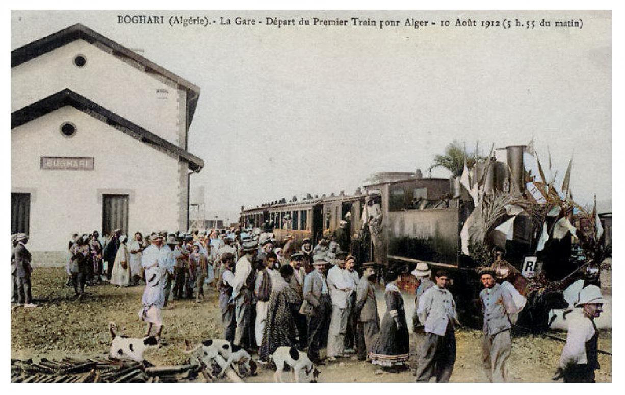 le premier train vers alger