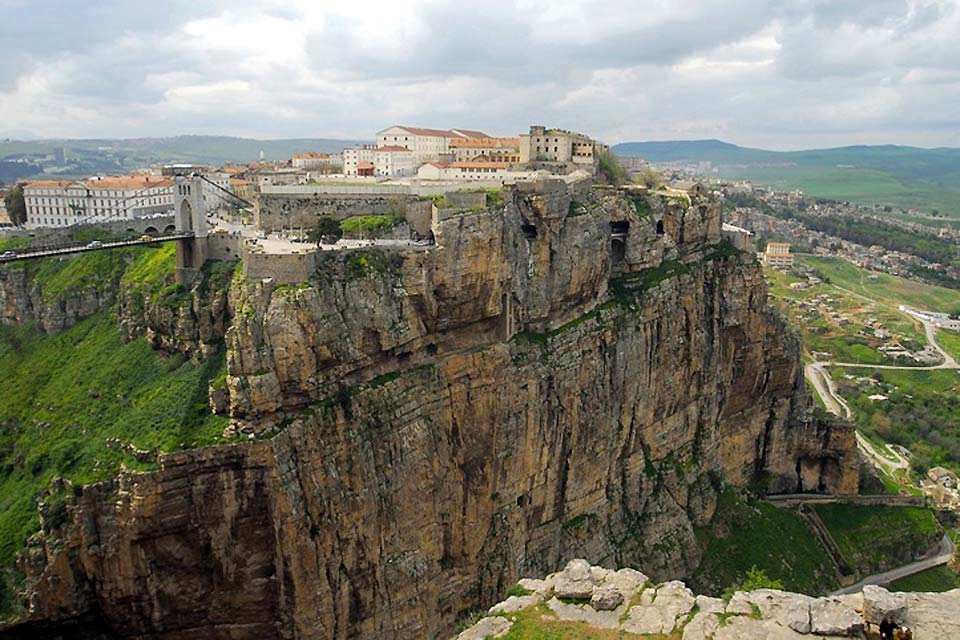 Constantine- Vue du ciel