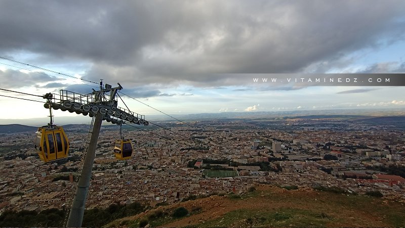 Téléphérique de Tlemcen, vue du plateau de Lalla Setti