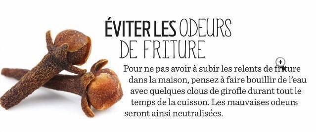 Eviter les odeurs de friture