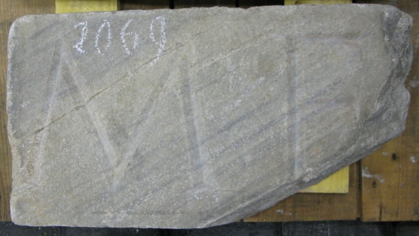 Architrave ; inscription