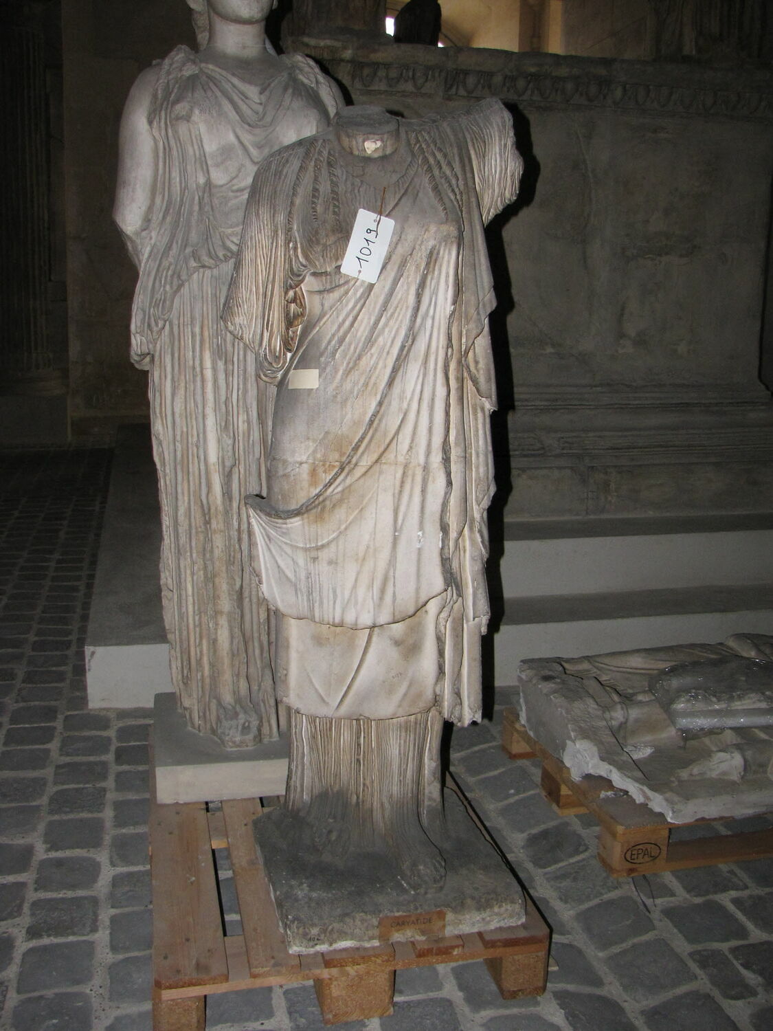 Moulage ; Caryatide de Cherchel