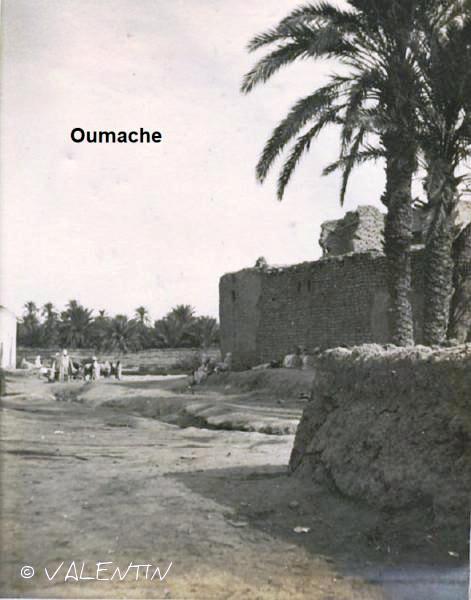 Biskra- vue du village Oumache