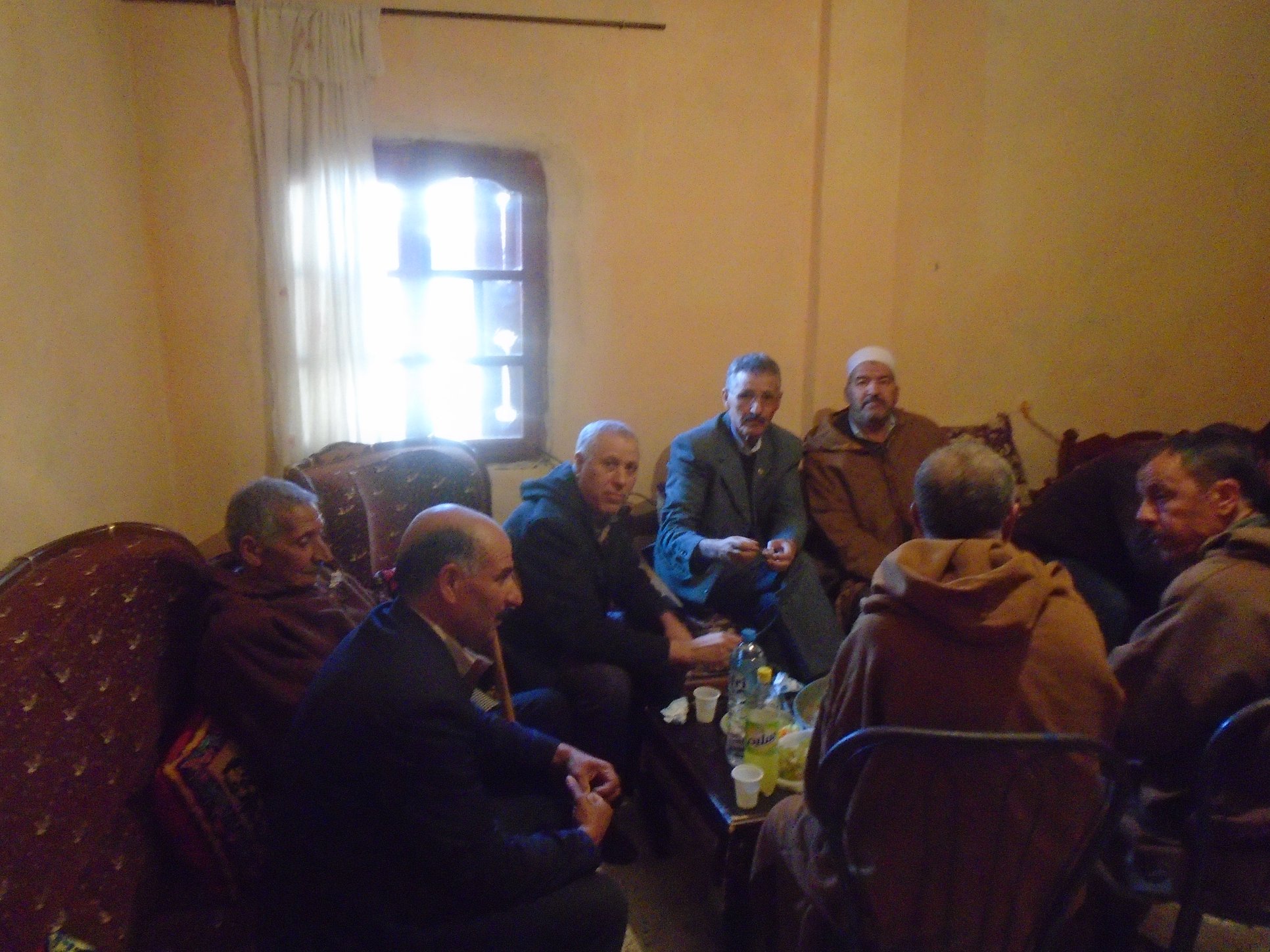 مأدبة عشاء عند أخينا بلال لكحل.