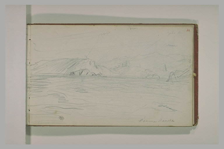 Vue d'une côte d'Afrique