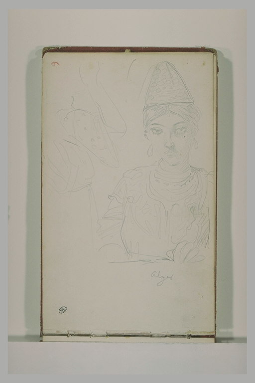 Une juive d'Alger, vue de face