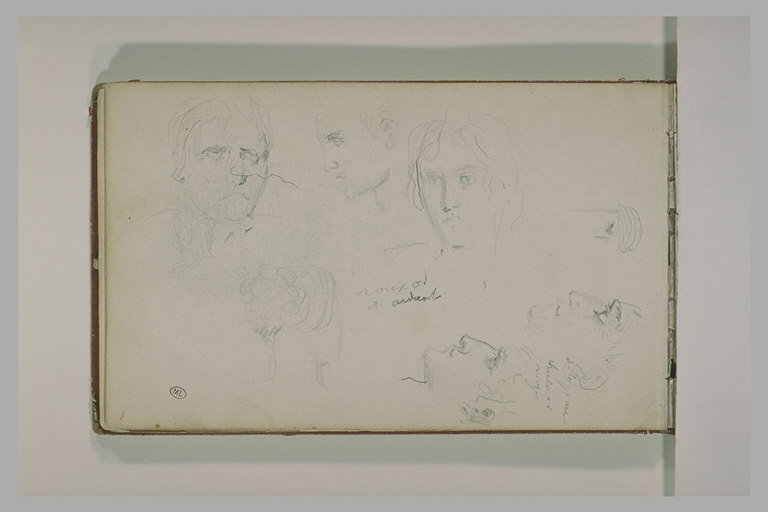 Sept études de têtes