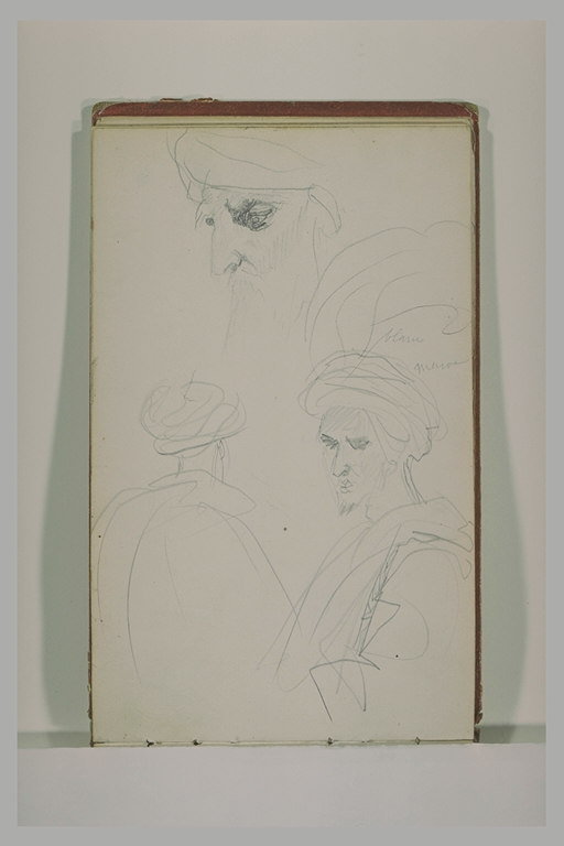 Trois études d'Arabes