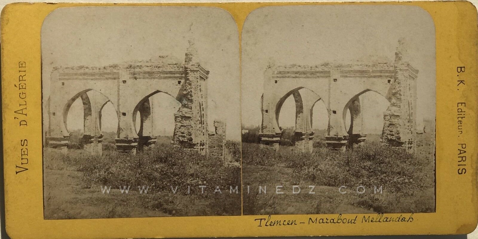 Tlemcen, photo ancienne de Marabout Mellandab?