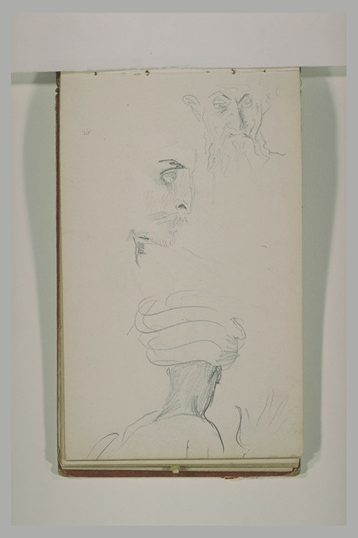 Trois études d'orientaux