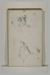 Trois têtes d'Arabes