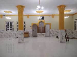 اول صلاة جمعة يقام بمسجد طارق بن زياد الوضحة يابوس .