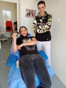 اليوم الثاني علي التوالي بجامعة عباس لغرور خنشلة. حملة التبرع بالدم