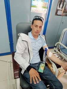 اليوم الثاني علي التوالي بجامعة عباس لغرور خنشلة. حملة التبرع بالدم