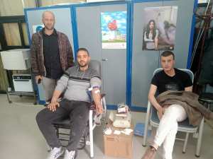 اليوم الثاني علي التوالي بجامعة عباس لغرور خنشلة. حملة التبرع بالدم