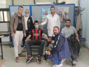 اليوم الثاني علي التوالي بجامعة عباس لغرور خنشلة. حملة التبرع بالدم