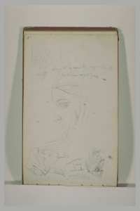 Etudes de têtes d'arabes et de juifs et de motifs décoratifs