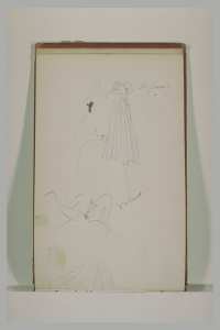 Une femme pleurant et un ange