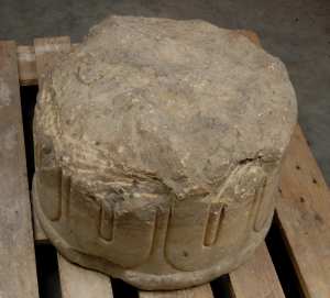 Base de corbeille de chapiteau