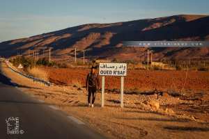 Oued Rsaf, à la sortie de ain Sefra