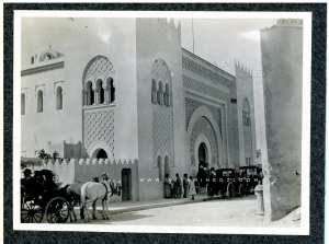 PHOTO ANCIENNE : Tlemcen, la Medersa