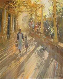 Œuvre de Laurent Parcelier , Premier matin d’été