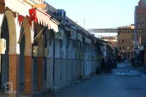 Arcades du vieux marché de Béchar ...