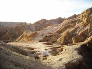 Le rocher de sel de Djelfa